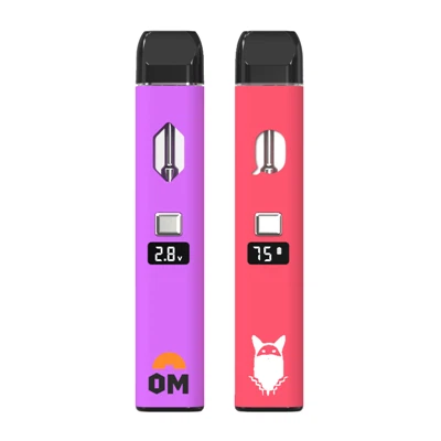 Továrenské zásobovanie 2G prázdne nabíjateľné predhrievacie perá CBD/THC/HHC všetko v jednom 2ml jednorazové perá Vape V20+