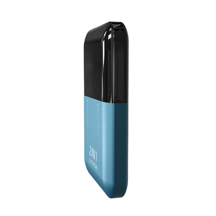 Kalifornský veľkoobchod s CBD zariadením 2 ml+2ml Slim Vape Jednorazové pero Dvojkomorové Vape